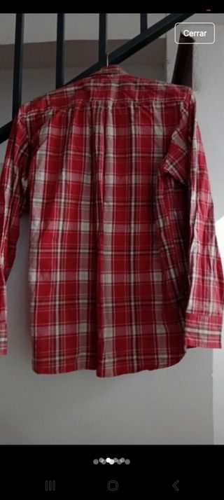 Camisa Tommy Hilfiger M - Roja