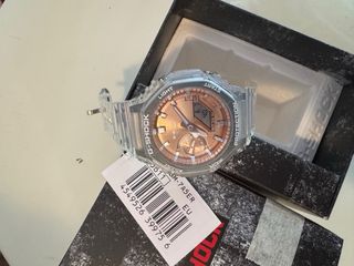 G-Shock Orologio Trasparente Rosa nuovo