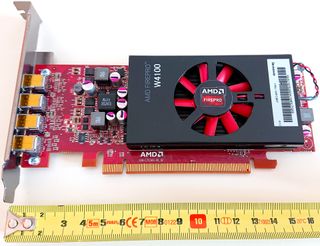 Scheda video GPU AMD FirePro W4100 2 GB LowProfile