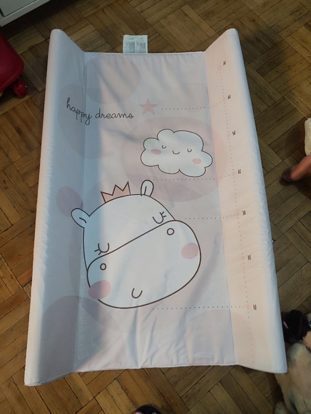 Cambiador PVC Hippo Dreams 70x50cm