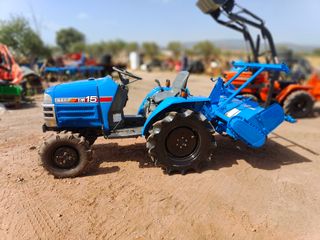 Tractor Iseki TM15 con rotovator,
