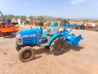 Tractor Iseki TM15 con rotovator,