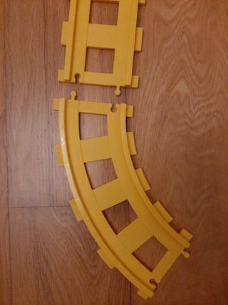 Brinquedo Trem Infantil - Pista c/ 4 Vagões