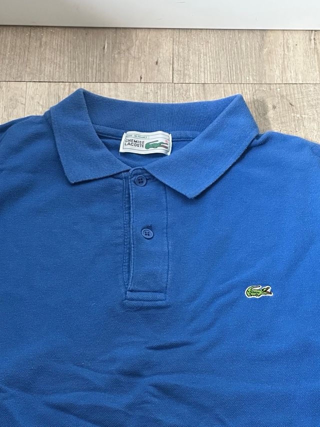 Polo Lacoste azul