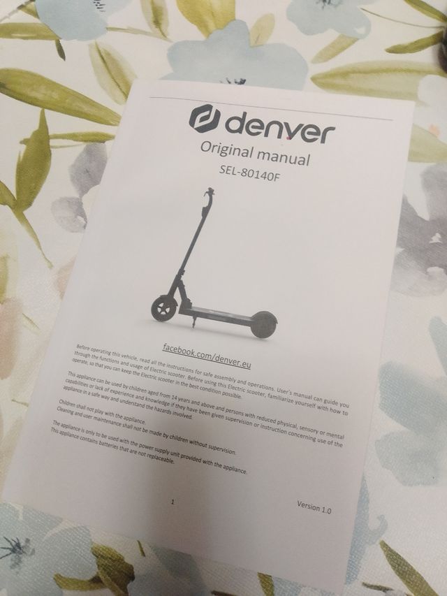 Patín eléctrico Denver