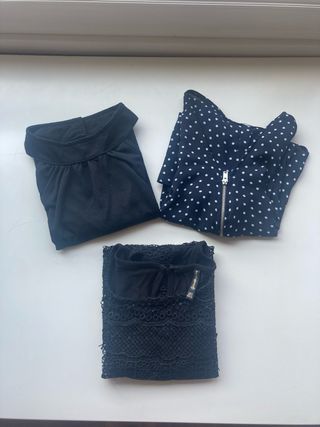 Lote 3 camisetas elegantes