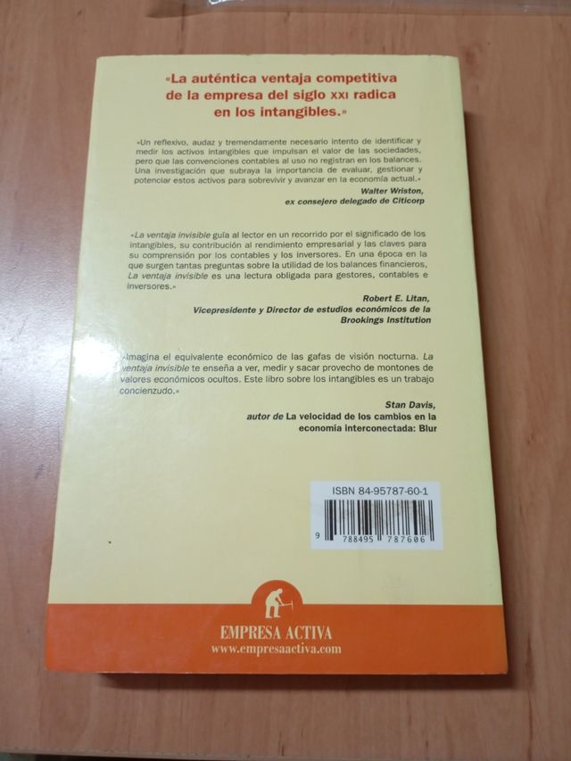 El libro **"Gestión del Conocimiento: La ventaja i