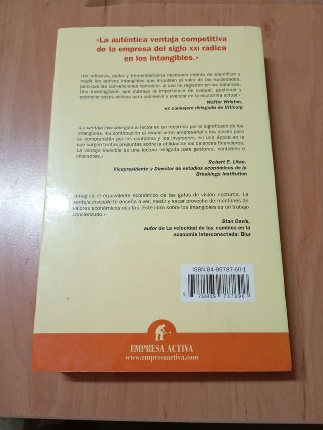 El libro **"Gestión del Conocimiento: La ventaja i