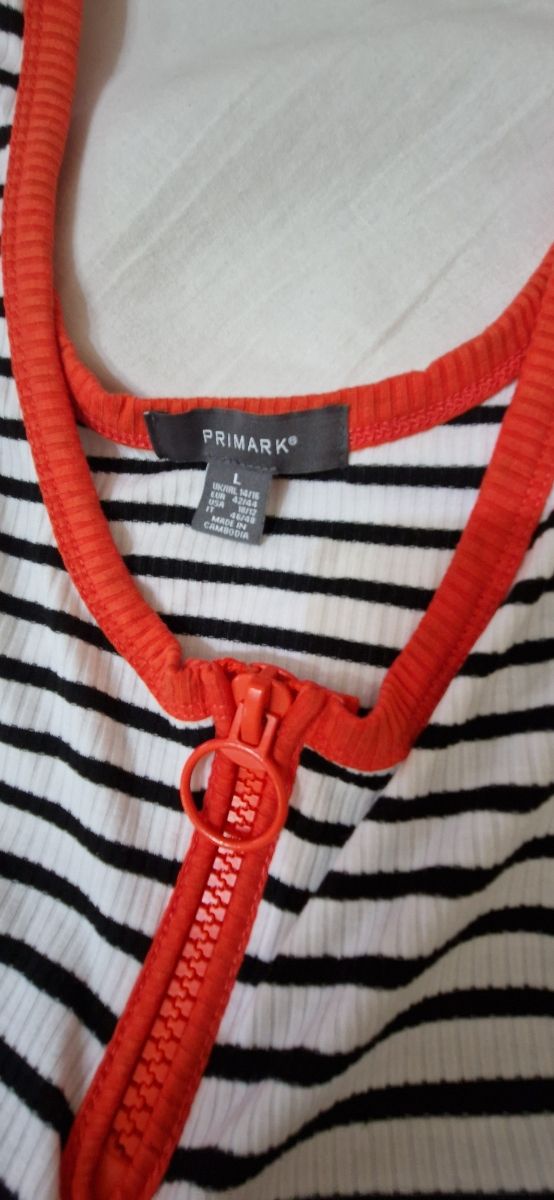 Top Primark rayas L