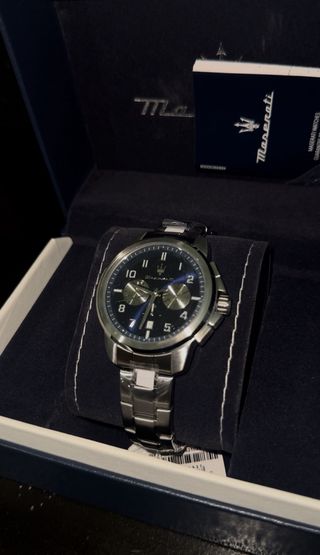 Reloj Maserati - Azul y Plata