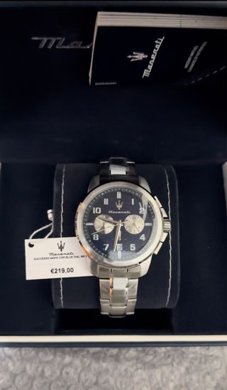 Reloj Maserati - Azul y Plata