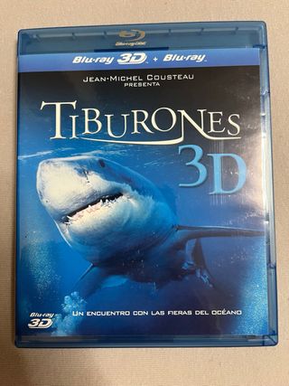 Blu-ray 3D Tiburones, Delfines y Ballenas
