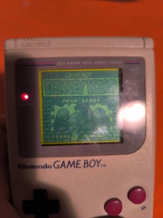Nintendo Game Boy original + Donkey Kong