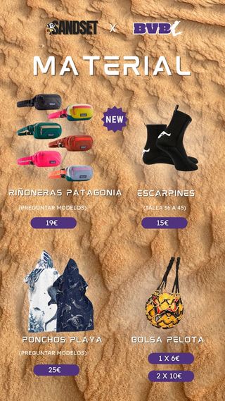 Piquetas PRO Voley Playa