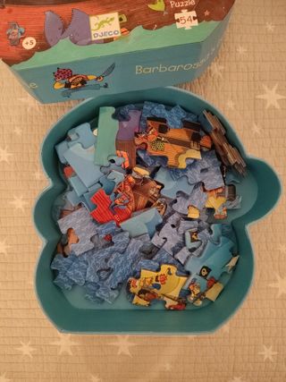 Puzzle Djeco Barco Pirata 54 piezas