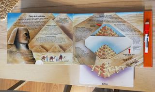 Laberintos egipcios. Libro interactivo infantil.