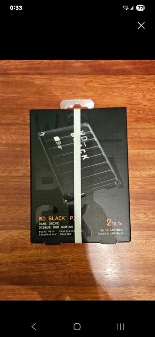 Disco duro western digital black P10 de 2TB