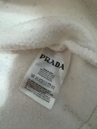 Sudadera Prada blanca