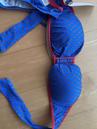 Bikini Oriol P azul - Talla 3