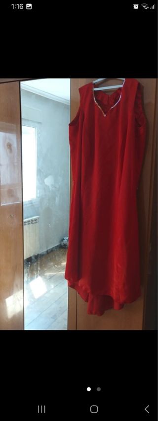 Vestido rojo elegante