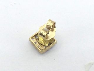 pendientes oro 18k con piedra