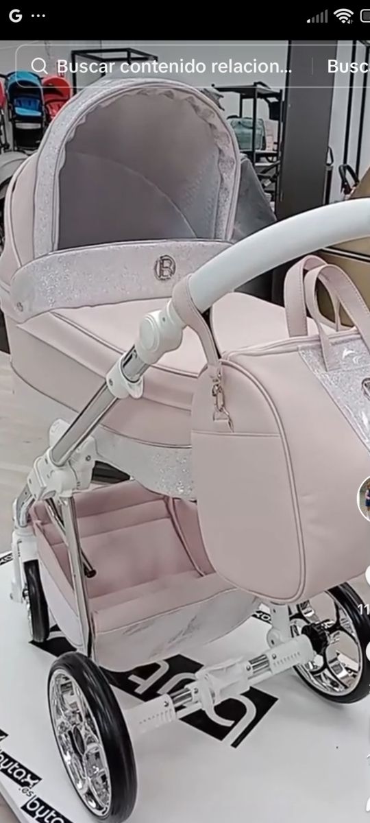 Coche Bebé Bitax Rosa