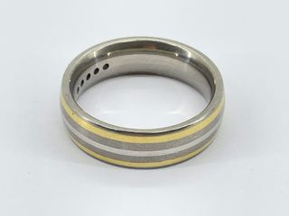 alianza platino con diamante