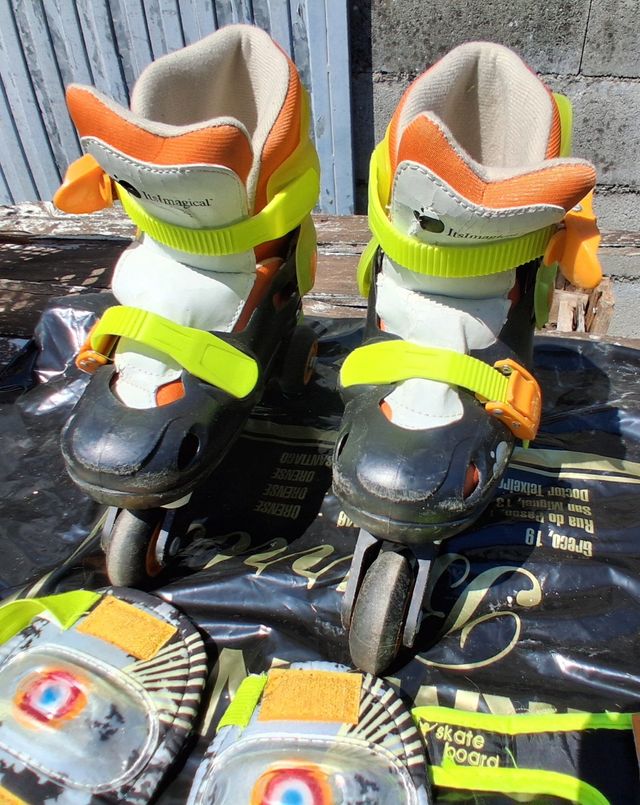 Kit patinaje niños - Patines y protecciones