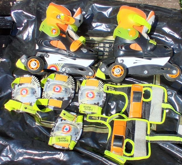 Kit patinaje niños - Patines y protecciones