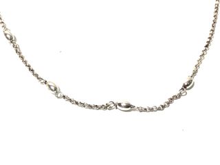 cadena plata 925mm 22cm