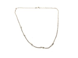 cadena plata 925mm 22cm