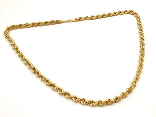 cadena oro 18k 35cm