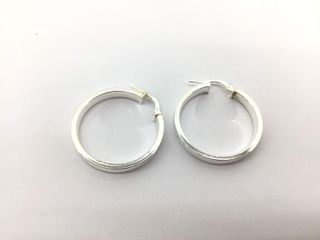 argollas plata 925mm