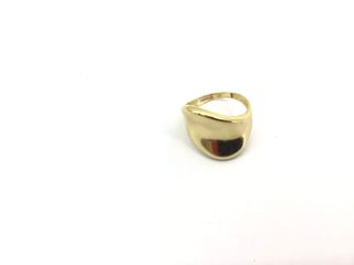 anillo oro 18k con circonita
