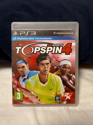 Top Spin 4 PS3 - 2K Sports