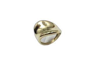 anillo oro 18k con circonita