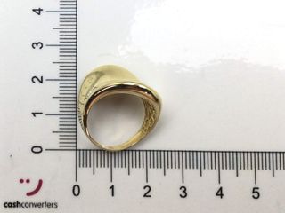 anillo oro 18k con circonita