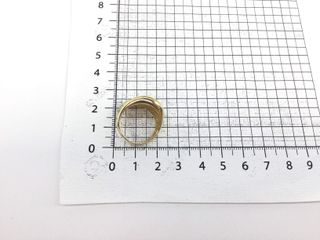 anillo oro 18k con circonita