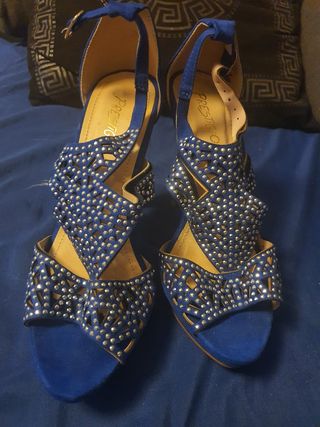 Tacones Prestigio azules