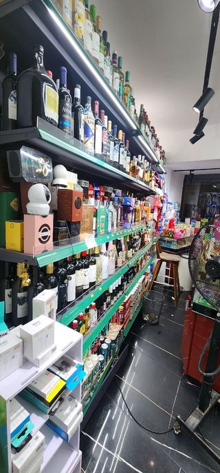 Estantería tienda 10m - Verde