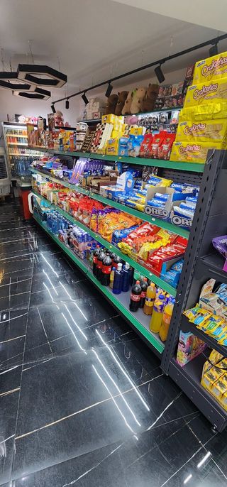 Estantería tienda 10m - Verde