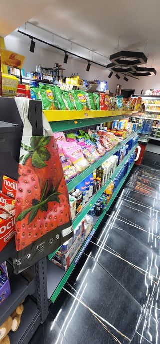 Estantería tienda 10m - Verde