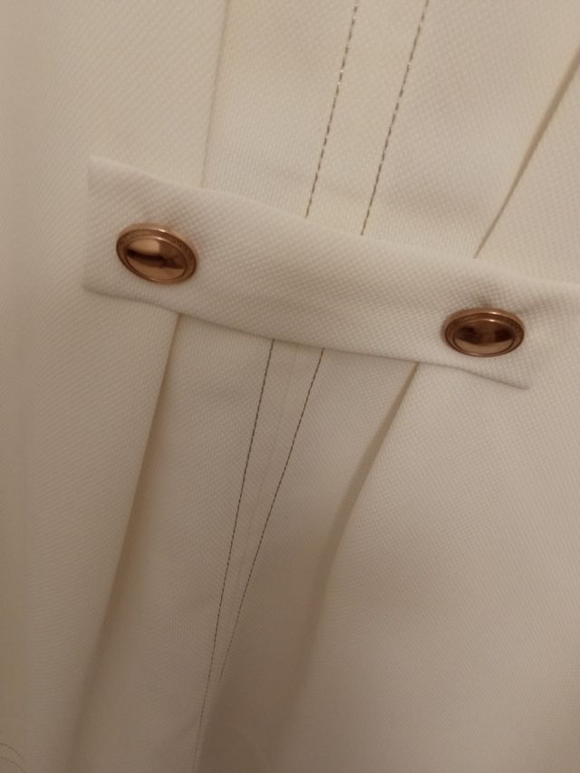 Vestido Dolores Promesas blanco talla S