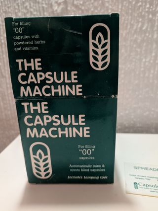 Máquina llenado cápsulas 00