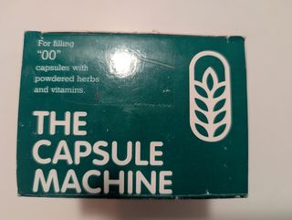 Máquina llenado cápsulas 00