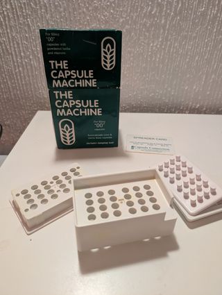 Máquina llenado cápsulas 00