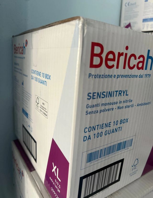 Guanti Nitrile Bericah SENSINITRYL XL