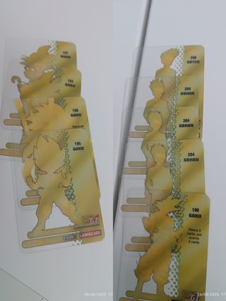 Carte Dragon Ball GT - 44 pezzi