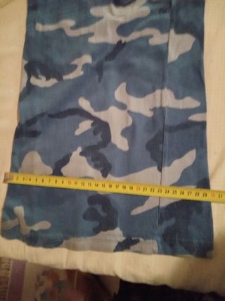 Pantaloni maculati larghi tg Medium