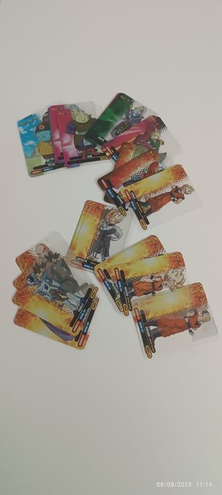 Carte Dragon Ball Super - 34 pezzi